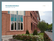 Tablet Screenshot of kristallenkliniken.se